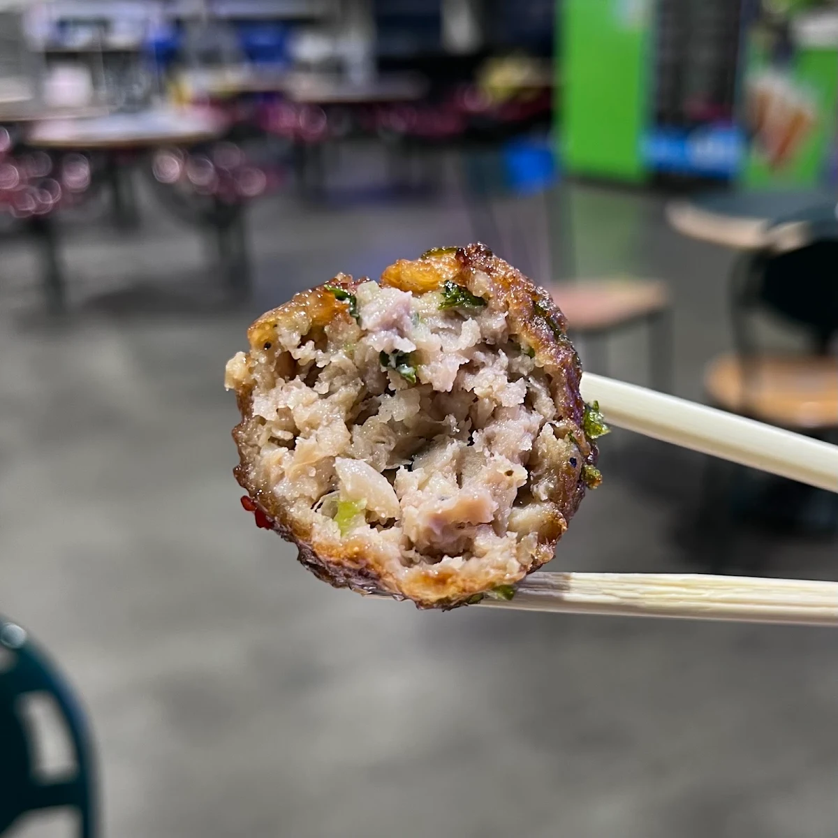crispy pork meatball 特色炸肉丸子, 拾螺记 Snail Rice Noodle King